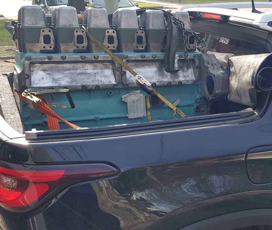 Motor rectificado entregado — Rectificaciones Orazi, Rosario