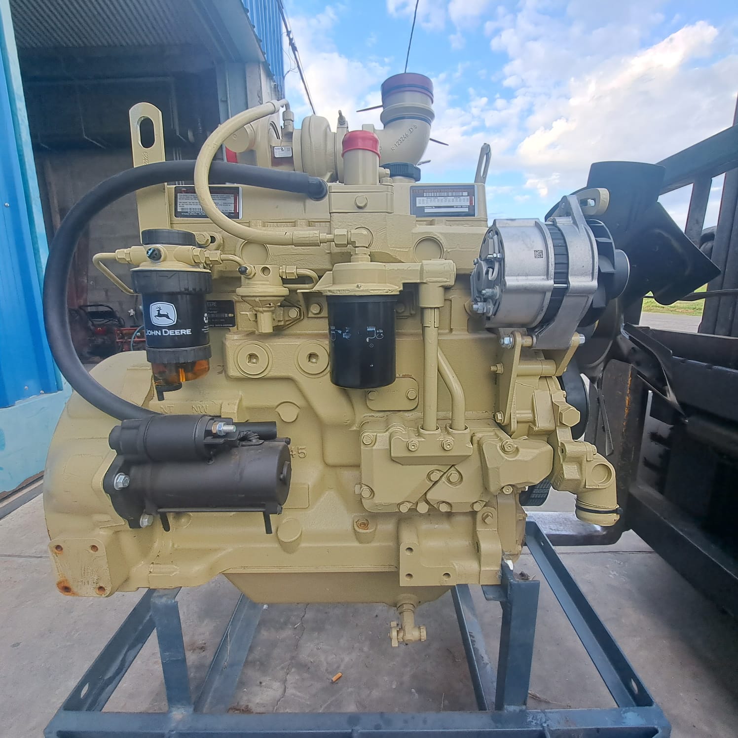 Motor armado de John Deere